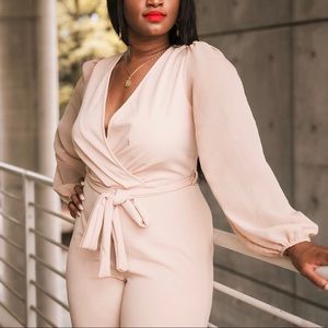 Beautiful Chiffon Jumpsuit. Stylish and Chic!